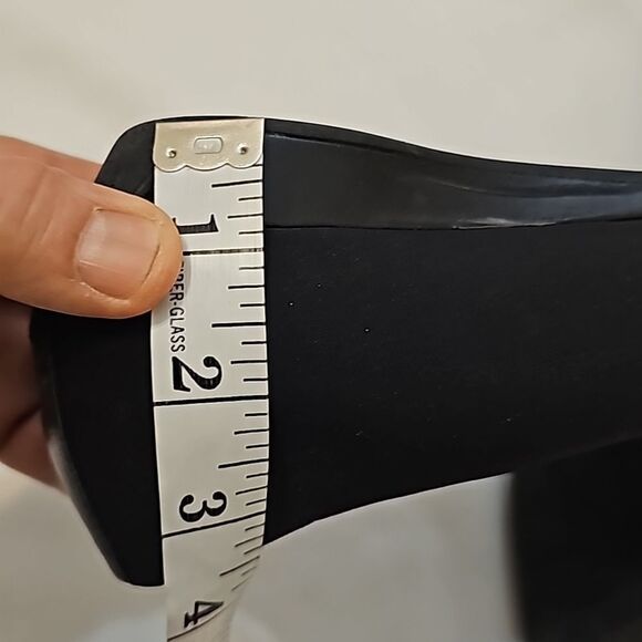 Vionic women’s shoe - Powell. Demi-wedge, 9 Black - Picture 7 of 8